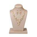 Golden Leaf Rhinestone Jewelry Set price in Bangladesh